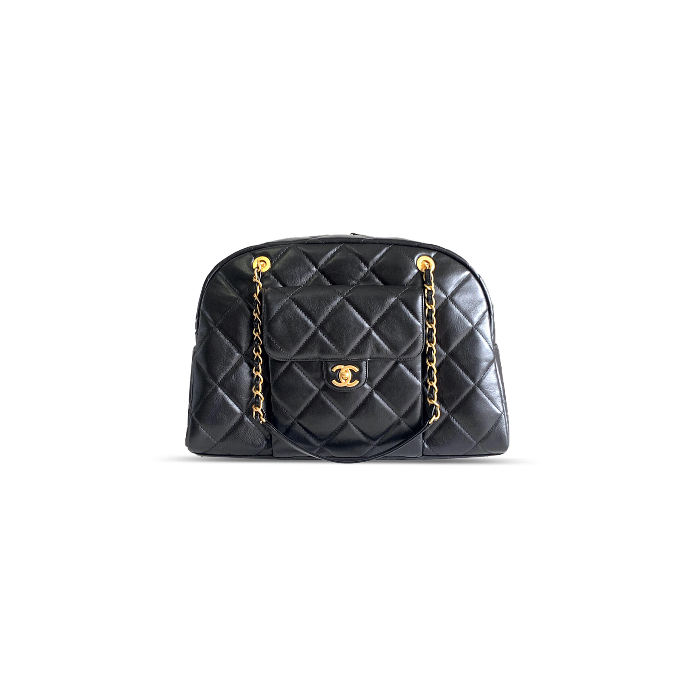 Ch**el master maxi bowling bag 2343962 (44*28*15.5cm)